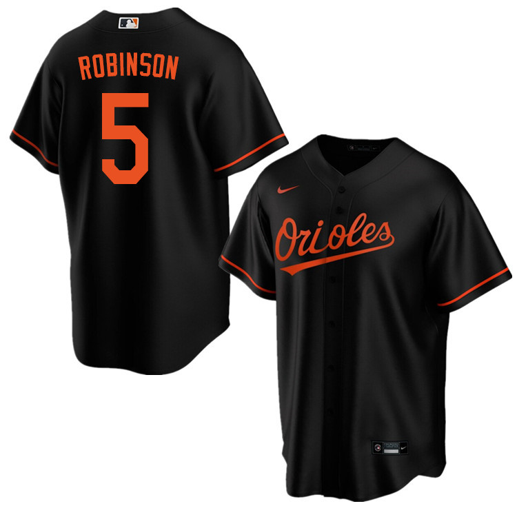 Nike Men #5 Brooks Robinson Baltimore Orioles Baseball Jerseys Sale-Black